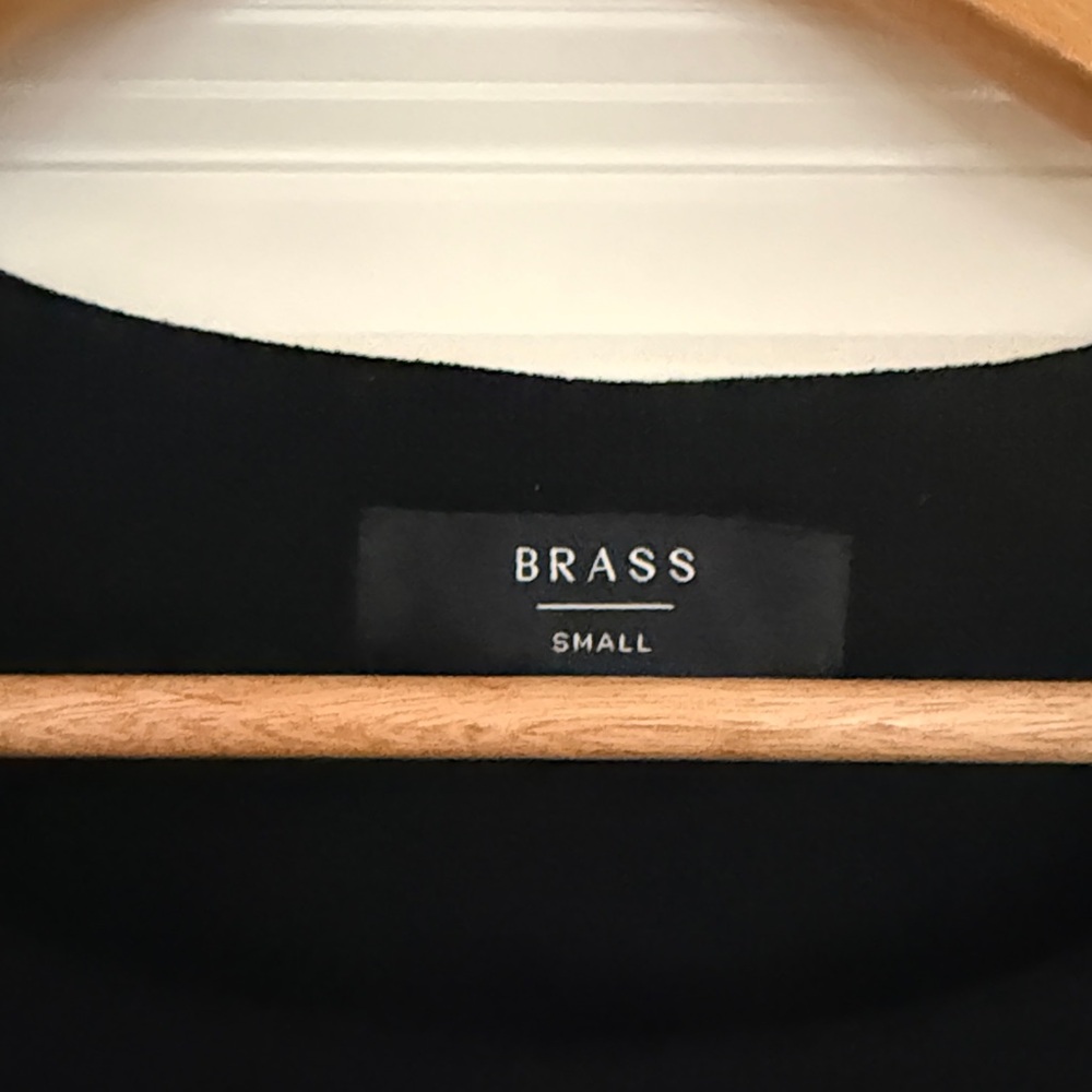 BRASS Black Dress. Small - Picture 2 of 5